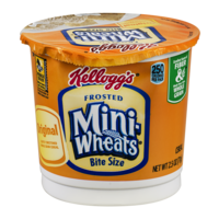 Kellogg's Frosted Mini Wheats Bite Size Cereal Single 2.5oz Cup