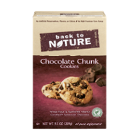 Back To Nature Cookies Chocolate Chunk 9.5oz PKG product image