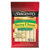 Sargento Natural Light String Cheese Snacks 12CT 9oz Bag