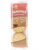 Munchies Peanut Butter on Toast Sandwich Crackers 1.42oz PKG