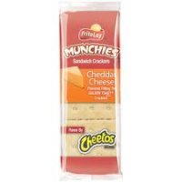 Munchies Cheddar Cheese on Toast Sandwich Crackers 1.38oz PKG
