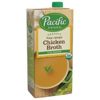 Pacific Natural Foods Organic Low Sodium Chicken Broth 32oz CTN product image