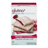 Glutino Gluten Free Toaster Pastries Strawberry Flavored 5CT Box