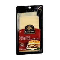 Boar's Head Pre Sliced Vermont Cheddar Cheese 8oz product image