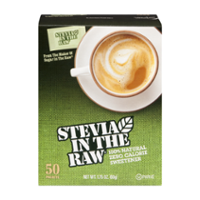 Stevia In The Raw 100% Natural Zero Calorie Sweetener Packets 50CT Box product image