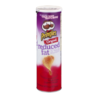 Pringles Potato Crisps Reduced Fat Original 5.32oz Can