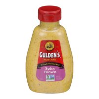 Guldens Spicy Brown Mustard 8oz squeeze bottle