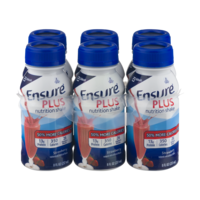 Ensure Plus Nutrition Shake Strawberry 8oz Each 6PK