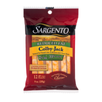 Sargento Reduced Fat Colby-Jack Cheese Sticks 12CT 9oz product image
