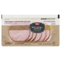 Hormel Natural Choice Uncured Canadian Bacon 6oz PKG product image