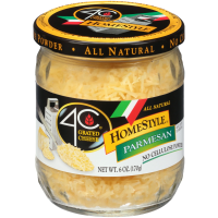 4C All Natural Parmesan Grated Cheese 6oz Jar product image