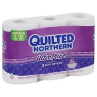 Quilted Northern Bath Tissue Ultra Plush Double Roll 2-Ply 6CT product image