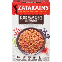 Zatarain's Black Beans & Rice Rice Dinner Mix 7oz Box product image