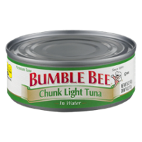 Bumble Bee Chunk Light Tuna in Water 5oz Can