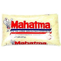 Mahatma Rice Enriched Extra Long Grain 5LB Bag