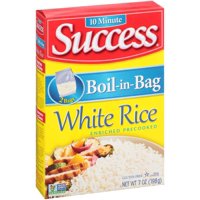 Success Boil-In-Bag Rice White Enriched Long Grain 3.5oz EA 2CT