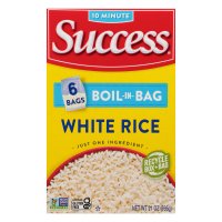 Success Boil-In-Bag Rice White Enriched Long Grain 5.3oz EA 6CT