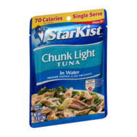 Starkist Tuna Chunk Light in Water Pouch 2.6oz PKG