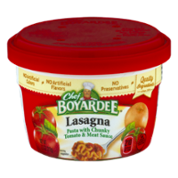 Chef Boyardee Microwave Lasagna 7.5oz Cup