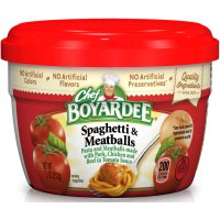 Chef Boyardee Microwave Spaghetti & Meatballs 7.5oz Cup