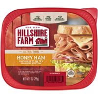 Hillshire Farm Deli Select Ham Honey Ultra Thin Sliced 9oz. Tub