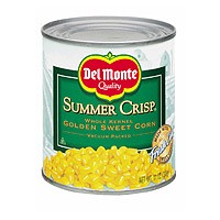 Del Monte Summer Crisp Sweet Corn Whole Kernel 11oz Can