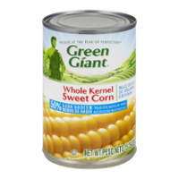 Green Giant Corn Whole Kernel 50% Less Sodium 15.2oz Can