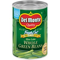Del Monte Fresh Cut Whole Green Beans 14.5oz Can