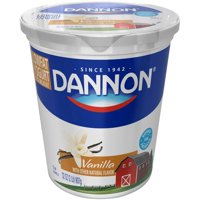 Dannon Natural Flavors Yogurt Low Fat Vanilla 32oz Tub product image