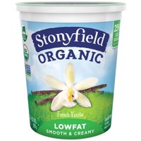 Stonyfield Farm Low Fat French Vanilla Yogurt 32oz Tub product image