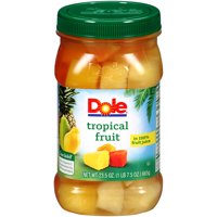 Dole Tropical Fruit in 100% Juice 24.5oz Jar product image