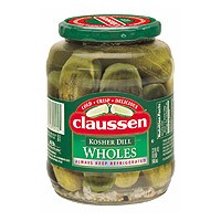 Claussen Pickles Kosher Whole 32oz Jar