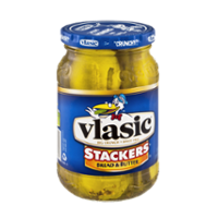Vlasic Sandwich Stackers Pickles Bread & Butter 16oz Jar