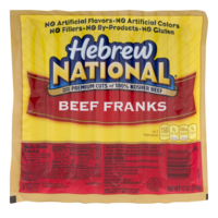 Hebrew National Franks Beef 7CT 12oz PKG