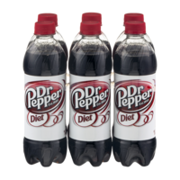 Dr Pepper Diet 6PK of 16.9oz Bottles product image