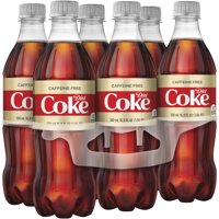 Coke Diet Caffeine Free 6 Pack of 16.9oz Bottles product image