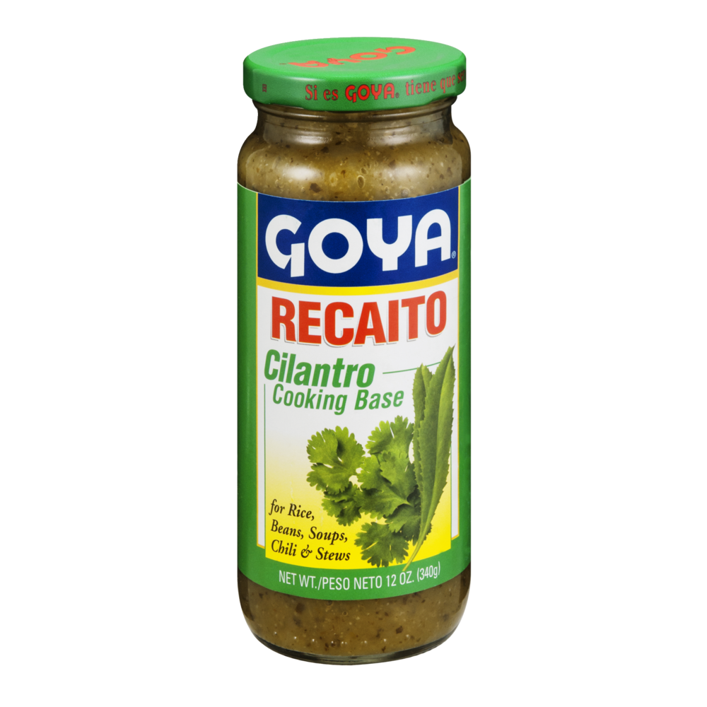 Goya Recaito Cilantro Cooking Base 12oz Jar Garden Grocer