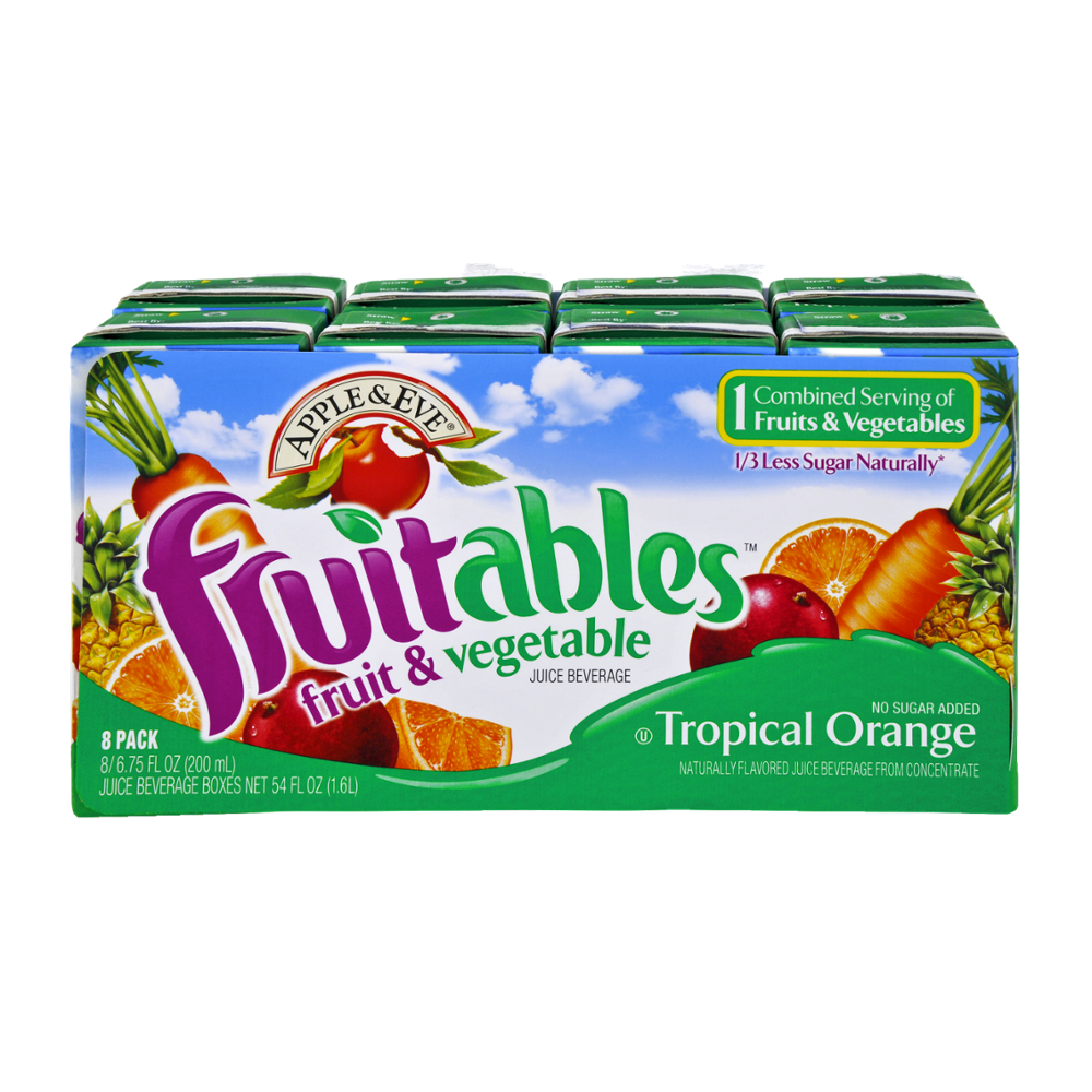 Apple & Eve Fruitables Tropical Orange Fruit & Vegetable Juice Beverage